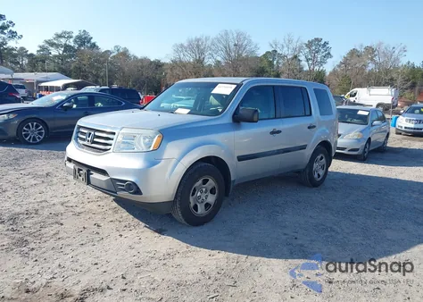 2013 Honda Pilot Lx z USA, uszkodzony, nr VIN 5FNYF4H24DB057033